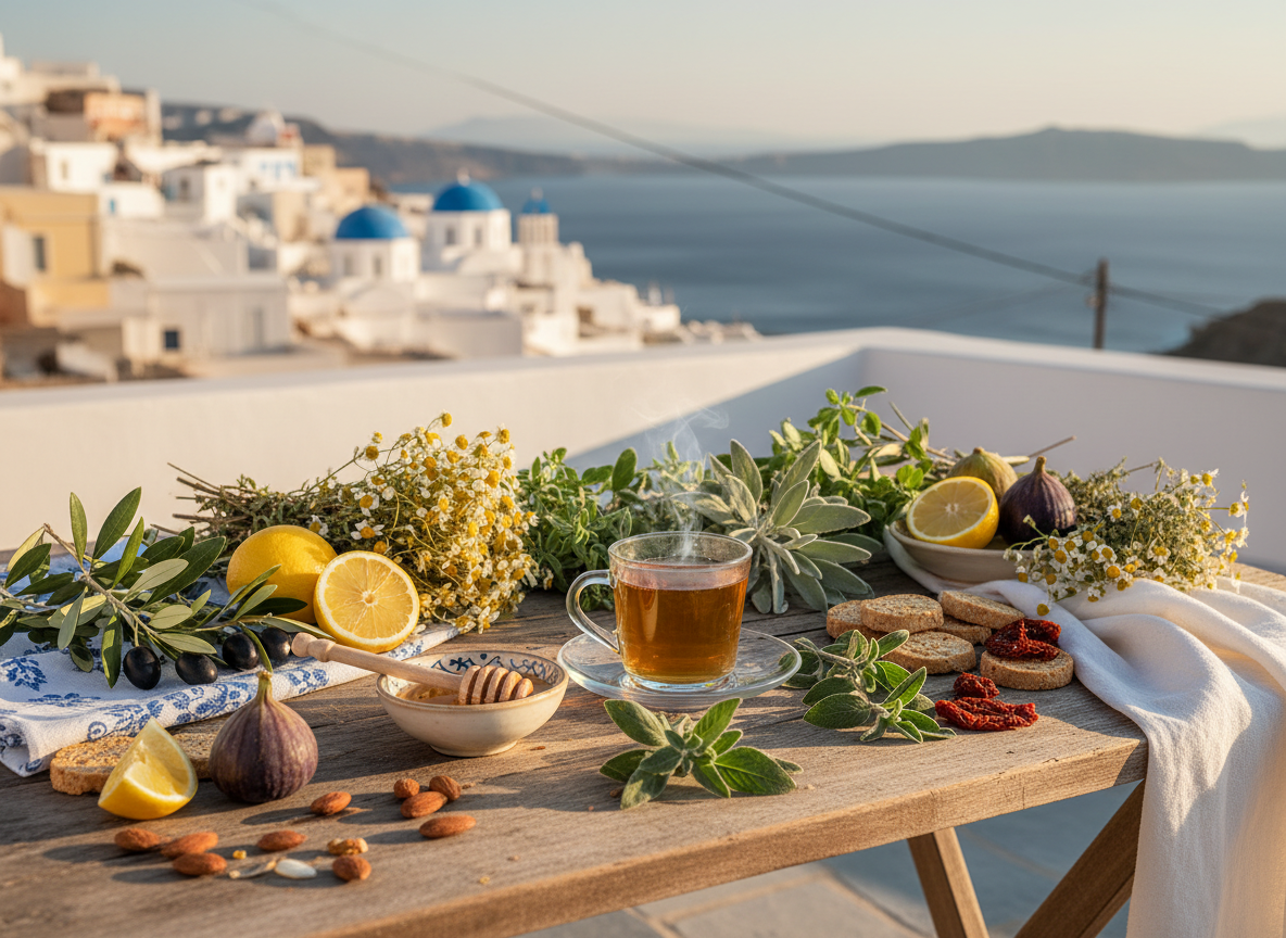 The Healing Power of Greek Herbs, Teas and Natural Foods